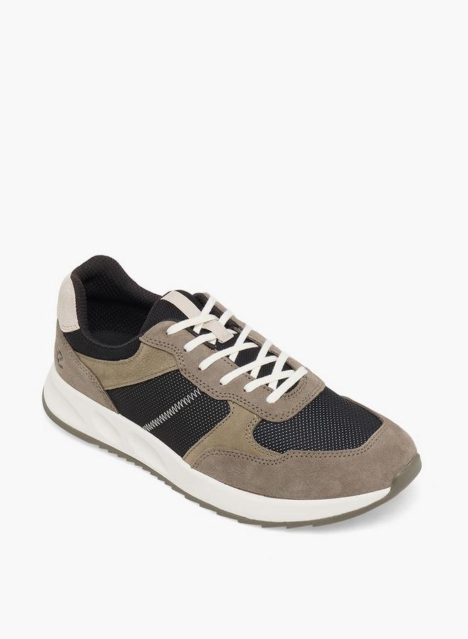 ECCO Men Colourblock Lace-Up Ankle Sneakers - Image 2