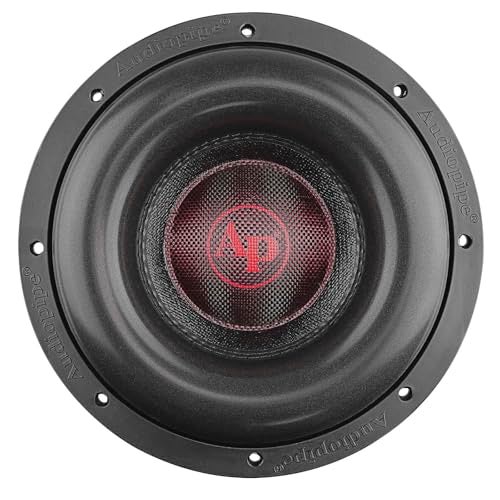 Audiopipe 10" Quad Stack Composite Cone Subwoofer (TXX-BDC-IV-10), Superior Performance, 1800W, 4 Magnets, BASV Voice Coil, Aluminum Basket, Multi-Connect, Non-Press Paper Cone, 2 x 4 Ohms - Image 3