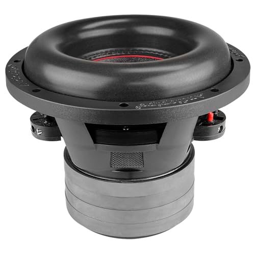 Audiopipe 10" Quad Stack Composite Cone Subwoofer (TXX-BDC-IV-10), Superior Performance, 1800W, 4 Magnets, BASV Voice Coil, Aluminum Basket, Multi-Connect, Non-Press Paper Cone, 2 x 4 Ohms - Image 4