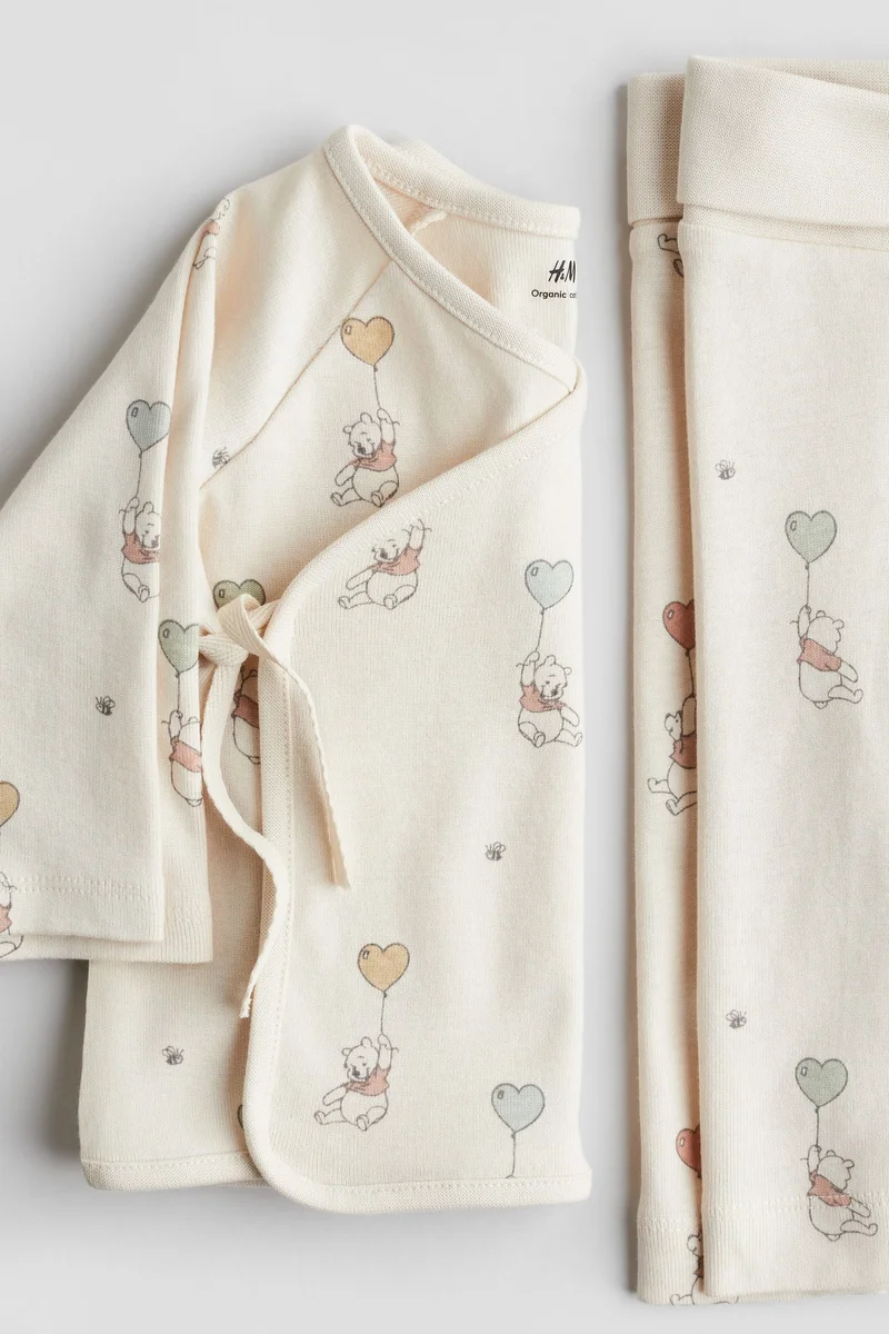 H&M 2-piece top and trousers set