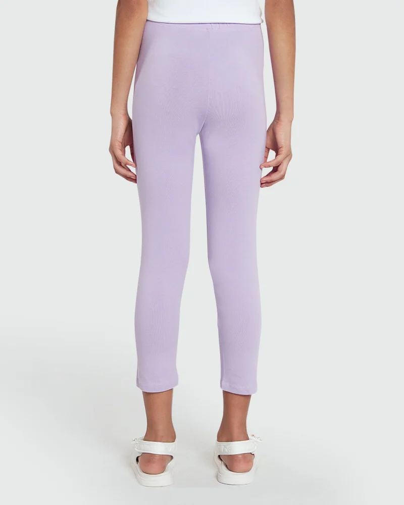 Ovs Lilac Breeze Cropped Leggings By OVS