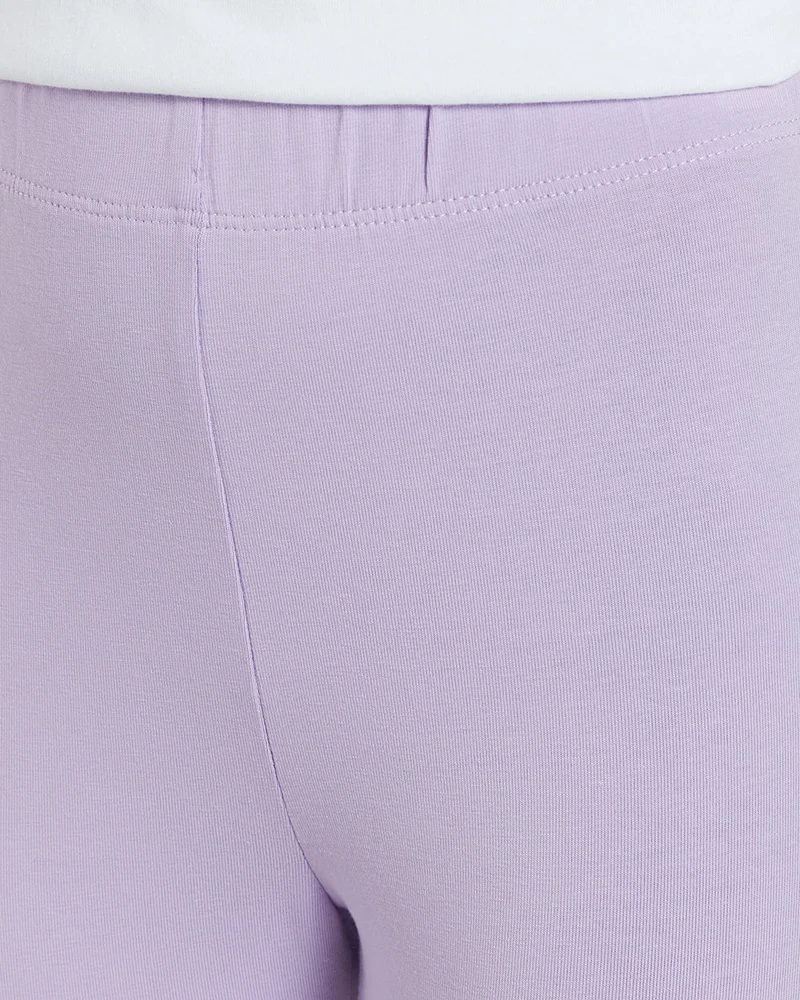 Ovs Lilac Breeze Cropped Leggings By OVS