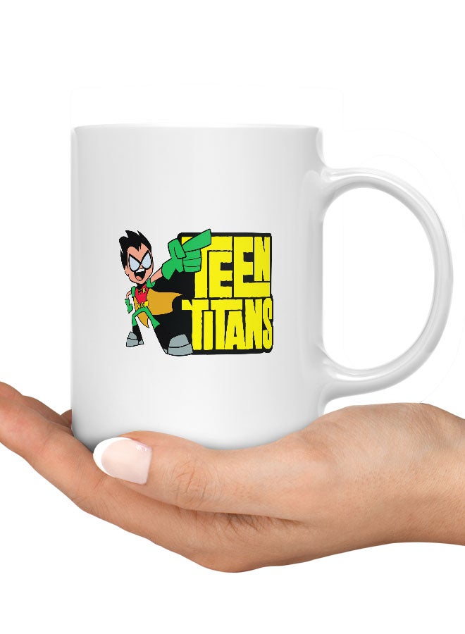 LIT Teen Titans Mug The Teen Titans Mug For Coffee Anime American Gift Mug Robin Batman And Robin- - Image 3