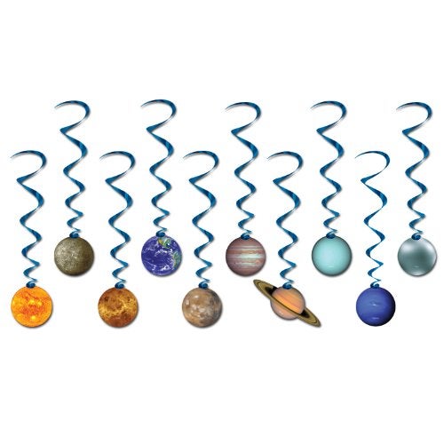 Beistle Solar System Whirls - Image 1