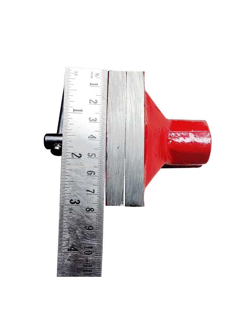 LUXURO LUXURO Table Vice Clamp Type Fixed Base ECONOMY 3 inch Multi Vise Tool  - Image 4