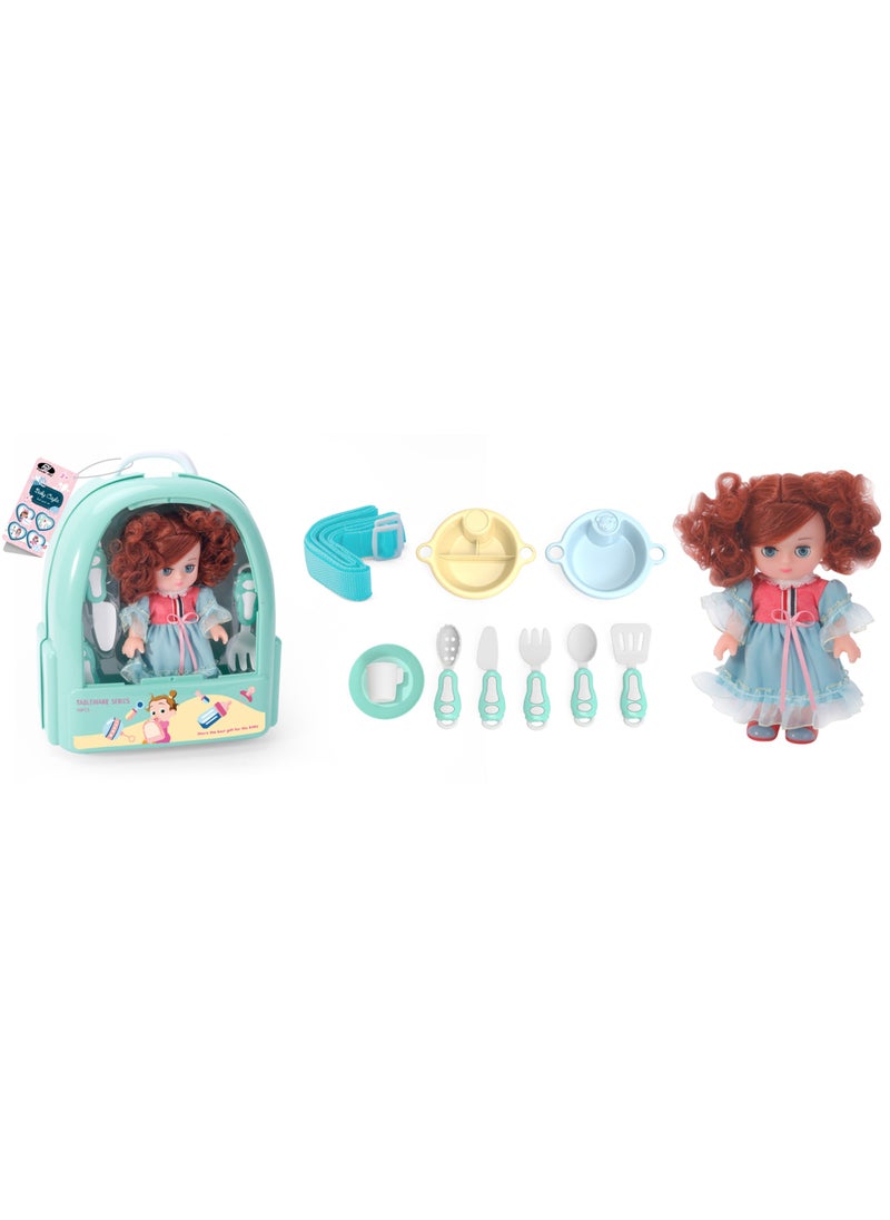 Power Joy Power Joy Baby Cayla Back Pack Set 7.5-Inches, Assorted 1 Piece (Style & Color May Vary) | Pretend Play | Fashion Doll | Role Playing Doll | Perfect for Kids and Toddlers  - Image 4