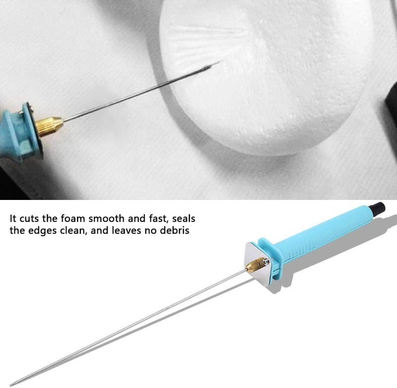 24W 20cm Hot Wire Foam Cutter Electric Styrofoam Cutting Pen Engraving Tool Fast Heat Up 110-250V Multi Angle Carving for Polystyrene (U.S. regulations) - Image 4