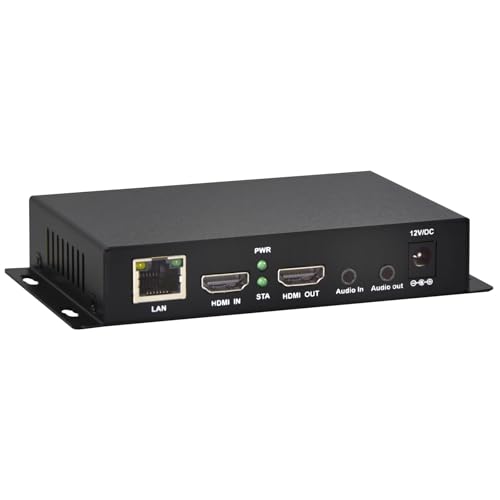 ORIVISION H265264MJPEG Ultra Mini HDMI 1080P Video Encoder with HDMI loopout HTTP RTSP RTMPRTMPS SRT HLS FLV Compatible with ONVIF Multicast IPTV Encoder for YouTube Facebook Twitch Live - Image 1