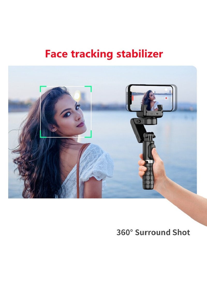 360 Rotation Following Shooting Mode Gimbal Stabilizer Selfie Stick Tripod Gimbal For iPhone Phone Smartphone Live Photography - Image 3