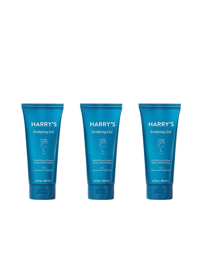 Harry's Sculpting Hair Gel | Firm Hold & Polished Finish | 6.7 Fl Oz, 3 Pack - Image 1