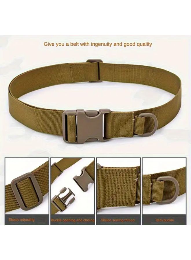 Gray Adjustable Nylon Fishing Belt Lightweight Waist Bag For Outdoor Sports Hunting Hiking - Image 2