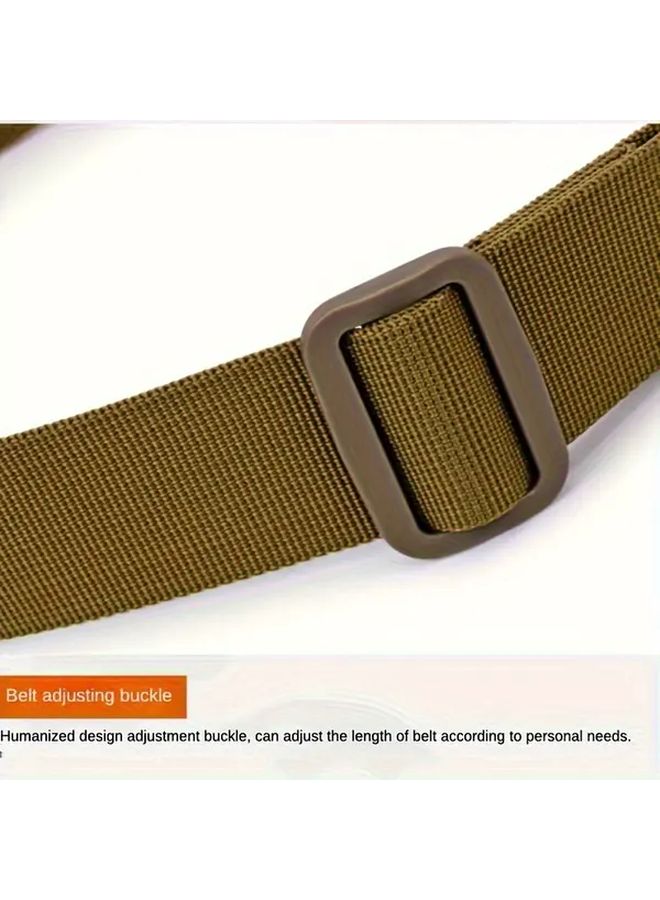 Gray Adjustable Nylon Fishing Belt Lightweight Waist Bag For Outdoor Sports Hunting Hiking - Image 5