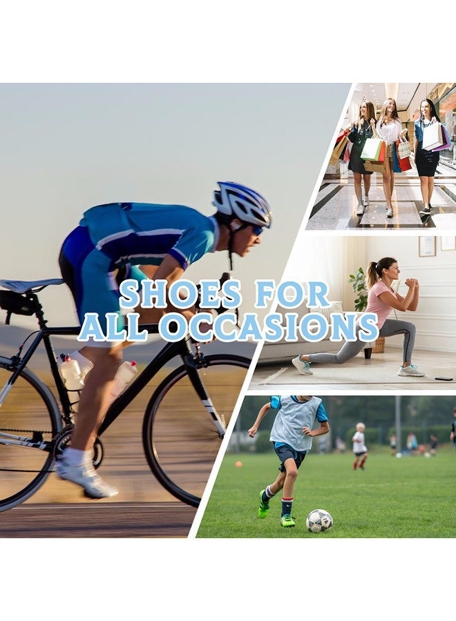 شيبشيب أربطة حذاء مطاطية بدون ربط للأطفال والكبار، أربطة حذاء قابلة للتعديل بدون عقد - Image 5