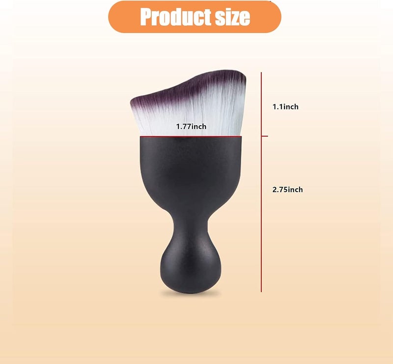 NGHEY 1 PC Car Interior Dust Brush, Auto Scratch Free Detailing Brush, Soft Car Interior Cleaning Brush Auto Accessories for Automotive Dashboard, Air Conditioner Vents, Computer (Purple) - Image 2