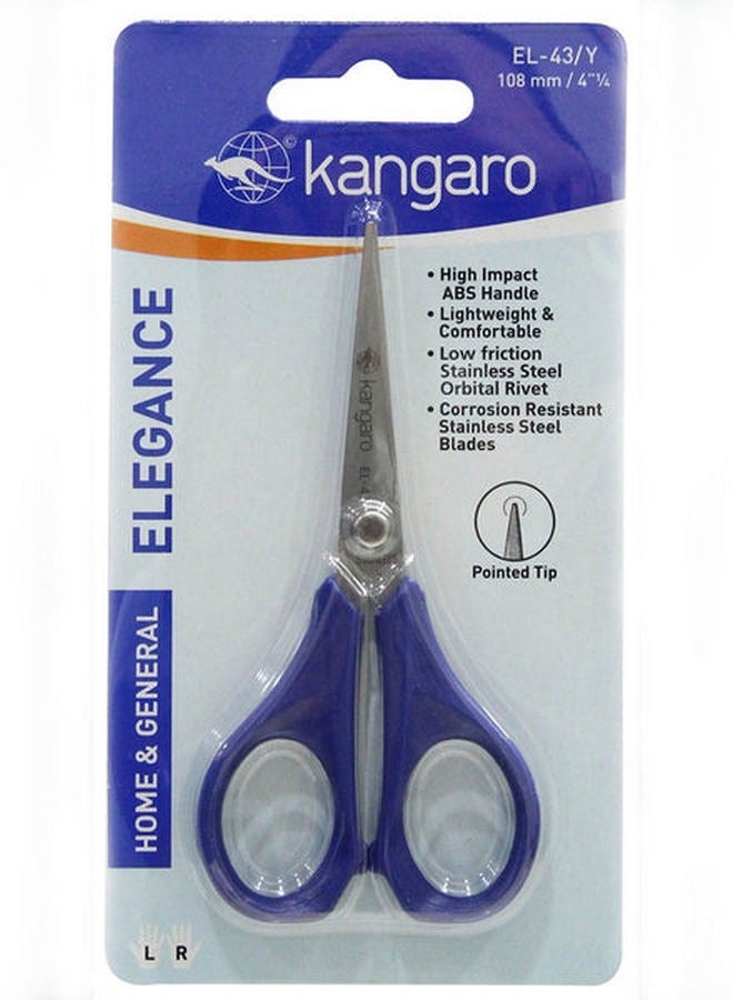 Kangaro Standard Scissor 108 MM 4.25 Inch