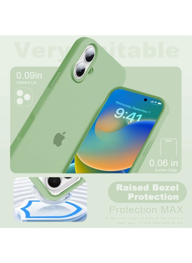 أوللاي آيفون 17 حالة واقية ، مادة السيليكون ، مقاومة للصدمات مع حماية عدسة الكاميرا وتغطية زر التحكم ، غطاء واقي للهاتف المحمول المضاد للصدمة ، متوافق مع إكسسوارات MagSafe - Image 3