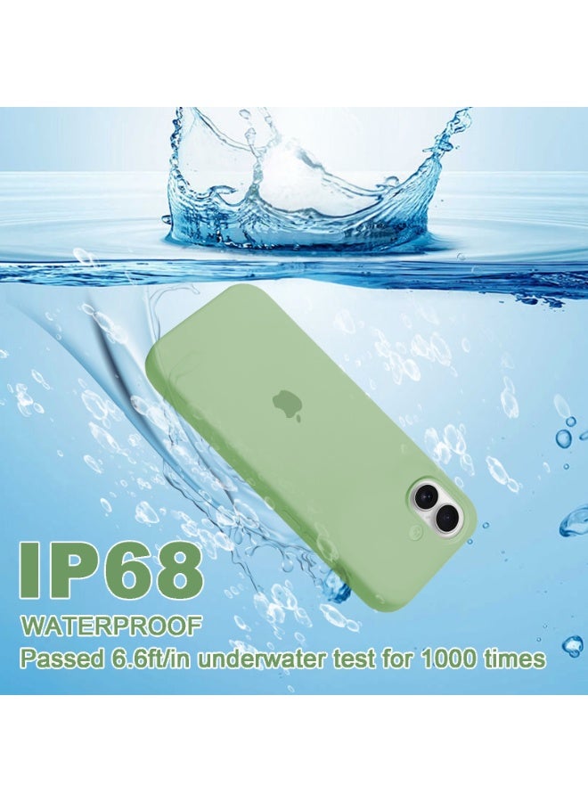 أوللاي آيفون 17 حالة واقية ، مادة السيليكون ، مقاومة للصدمات مع حماية عدسة الكاميرا وتغطية زر التحكم ، غطاء واقي للهاتف المحمول المضاد للصدمة ، متوافق مع إكسسوارات MagSafe - Image 4