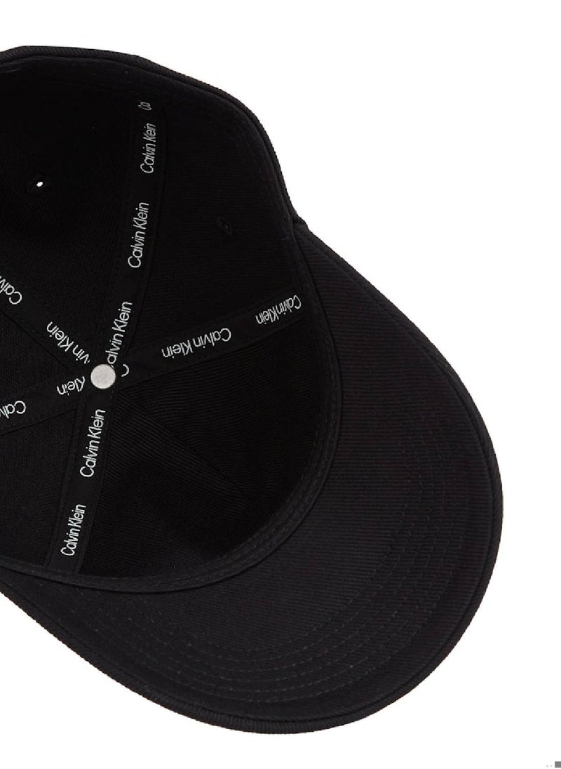 Calvin Klein Jeans Men's Twill Logo Cap - Cotton, Black  - Image 3