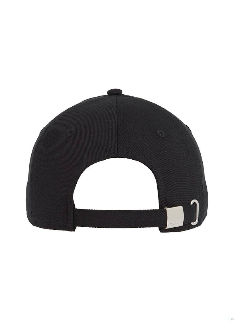 Calvin Klein Jeans Men's Twill Logo Cap - Cotton, Black  - Image 2