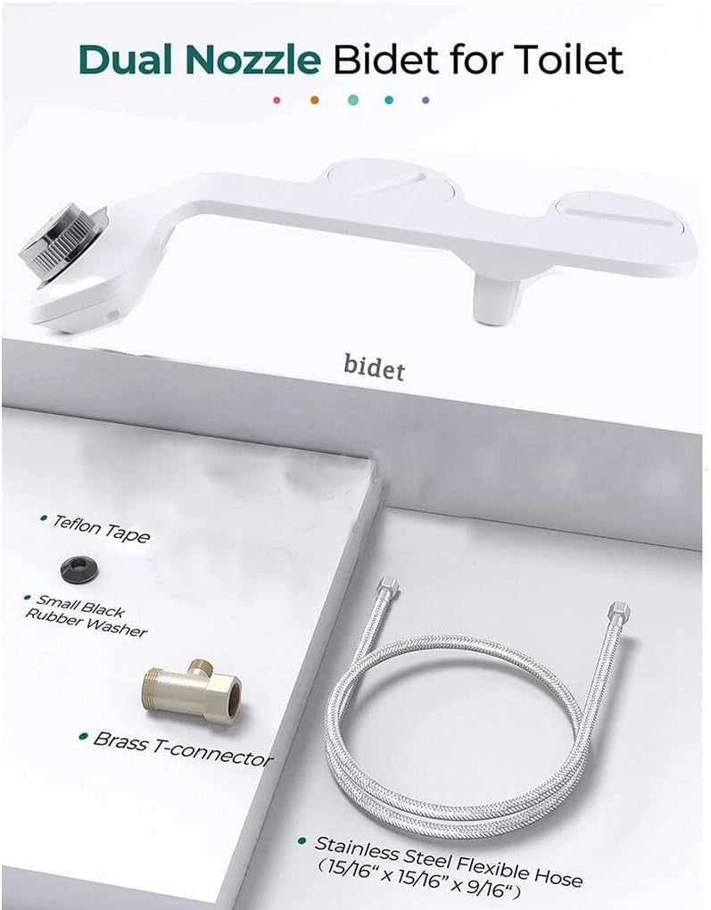 Crobat Non-Electric Woman Bidet Toilet Seat Spray Nozzles Butt Washing Self-Cleaning Attachment Accessory for Hotel Shower Room - Image 4