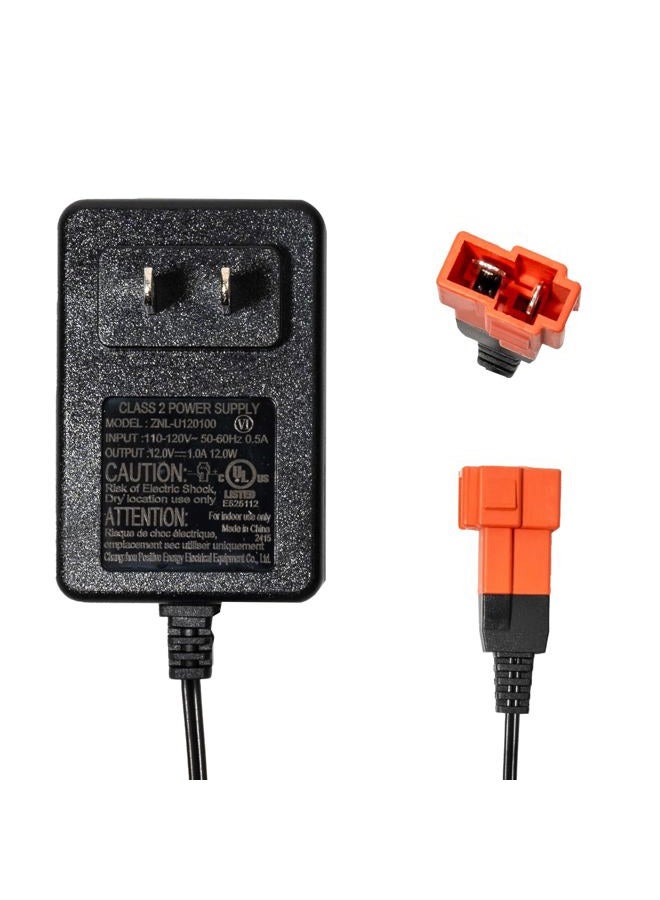 ToiCottage 12 Volt Battery Charger for Ride On Toys and Battery Wire 12V Kids Ride On Car Charger,12V Electric Car Riding Toy Battery Power and Charging Socket Adapter Square Plug - Image 2