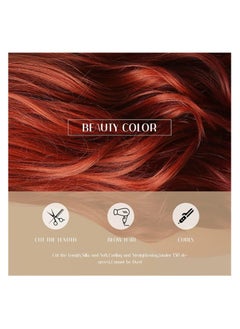 Long Wave Wigs for Women Natural Ombre Black Red Heat Resistant Synthetic Hair Wigs for Women Afro Cosplay Party - pzsku/Z27AE06748BEFF67E65E9Z/45/_/1720687506/63382f01-940c-4f85-8796-170b96822382