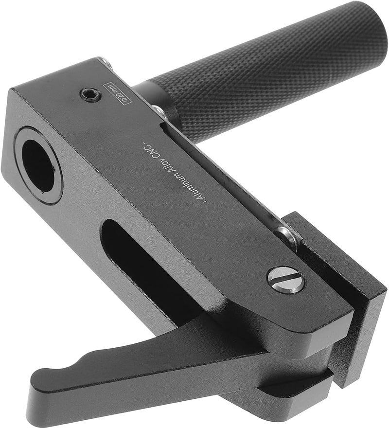 Lurrose Woodworking Bench Clamp Metal Pressing Plate Adjustable Workbench Clamp Tool for Woodworking DIY 85mm Handle Diameter 20mm Suitable for Workbench Pressing - Image 1