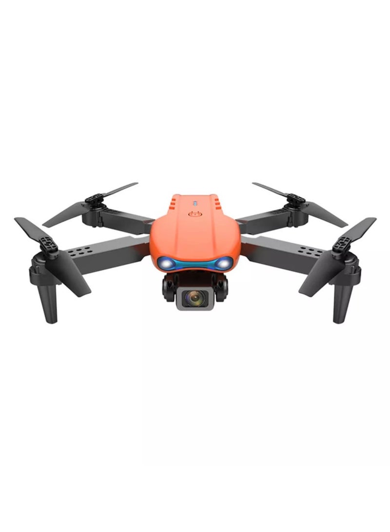 E99 K3 Pro RC Drone with 4K Dual Camera, Mini Drone for Kids and Adults, RC Quadcopter with 3D Flips, Obstacle Avoidance, Trajectory Flight, Headless Mode and Bag (Orange - Image 3