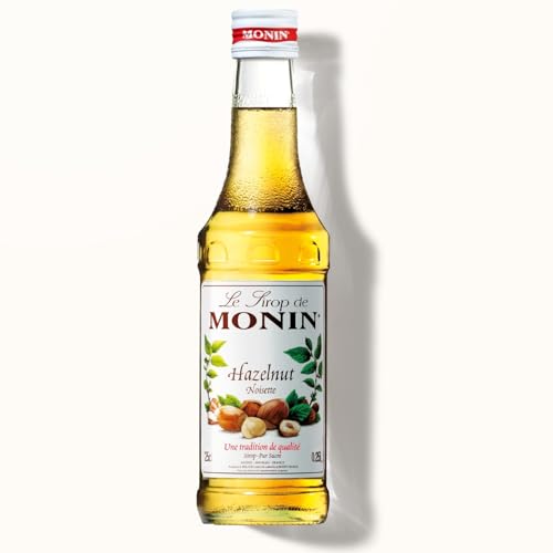 Monin Hazelnut Syrup|Coffees, Lattes, Desserts & Shakes|Pack of 1 (250 ml) - Image 2