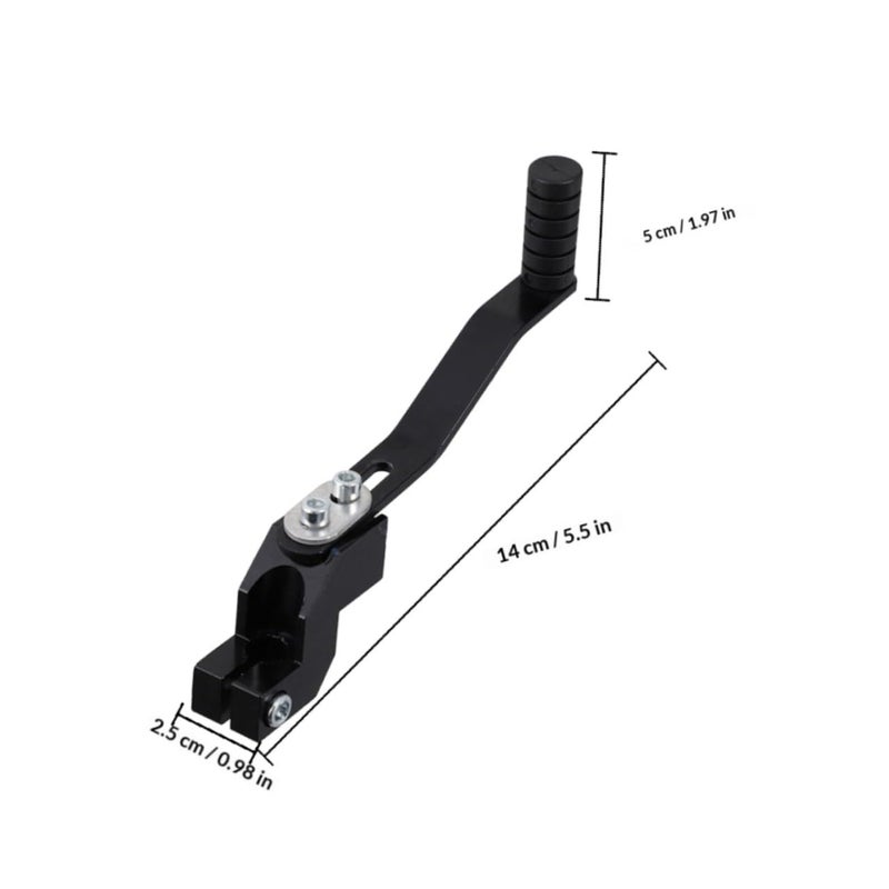 Black Aluminum Motorcycle Gear Shift Lever Pegs Replacement Shifter Levers Dirt Bike Parts - Image 3