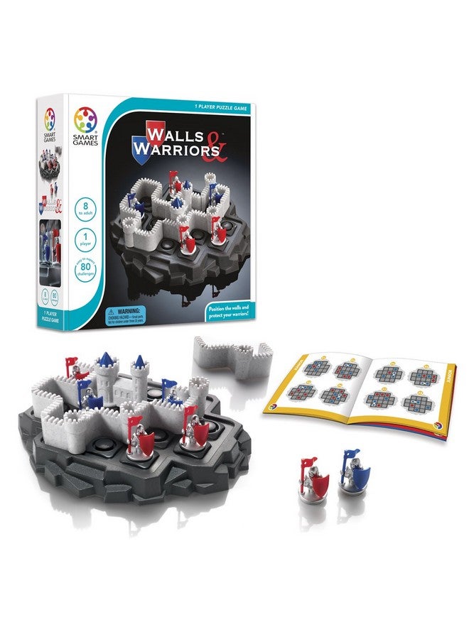 SmartGames Walls & Warriors Skill-Building Strategy Board Game For For Ages 8 And Up - Image 1