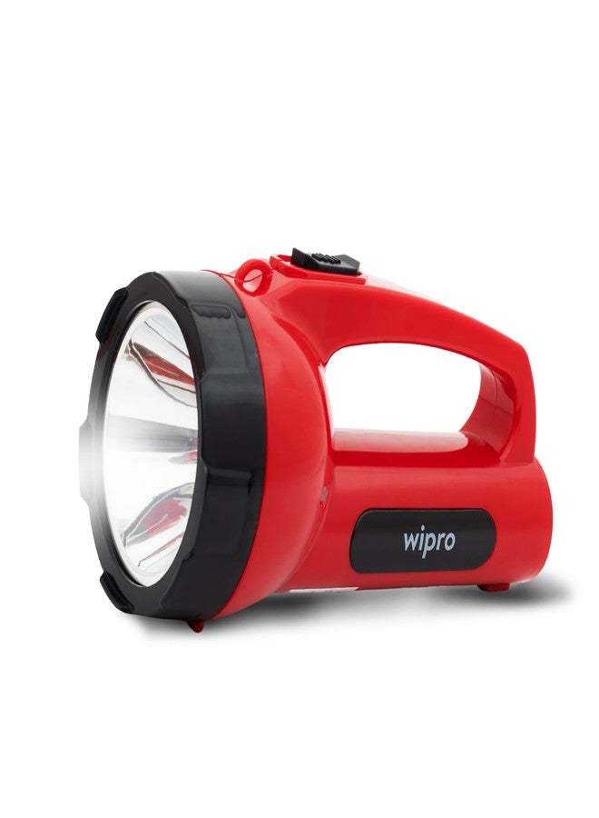 Wipro Emerald Rechargeable Emergency Light (Red) - Image 1