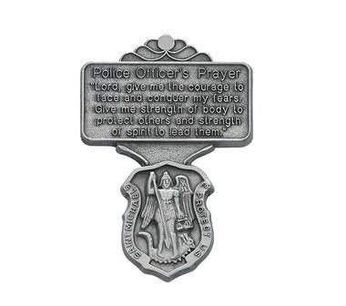 McVan St. Michael Police Officer Prayer Visor Clip - Image 5