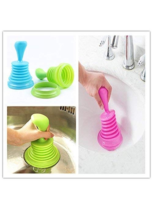 Prostuff.in Prostuffin Multipurpose Flexible Bathroom Kitchen Sink Blockage Cleaning Remover Tool Organizer Drain Dredge Tool Bath Plug Long Hair Overflow Unblocked Cleaner Remover Multicolor 1pcs  - Image 4