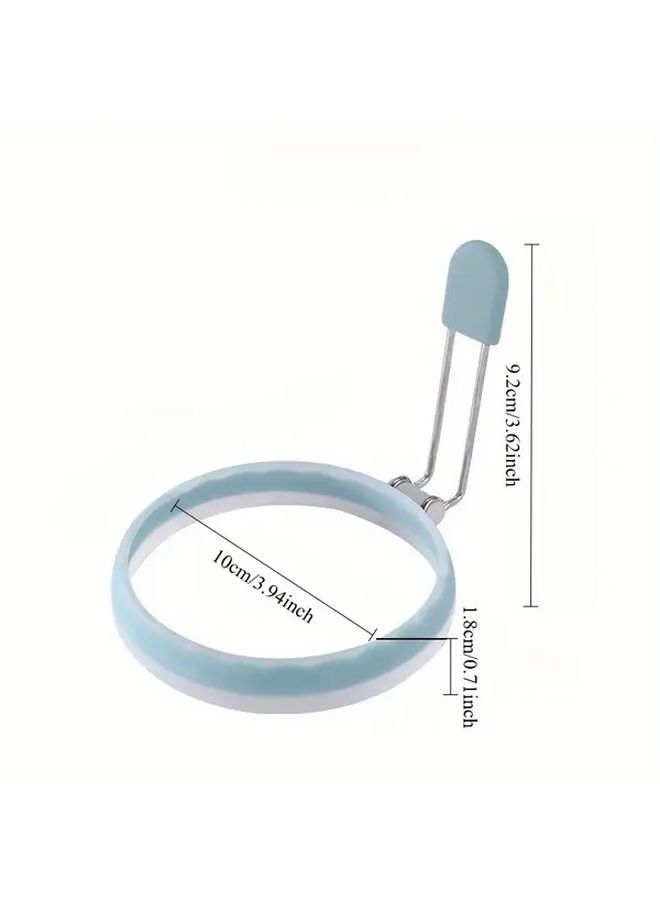 2pcs Silicone Egg Poacher Set Non Stick Assorted Colors Cooking Tool - Image 4
