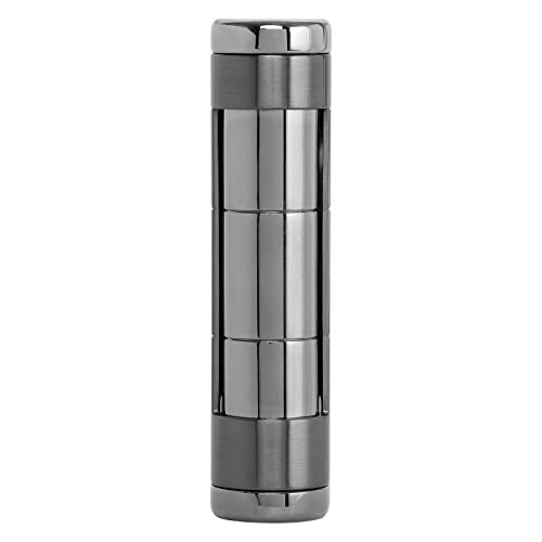 XIKAR Allume Triple Jet Tabletop Lighter, Engineered for Performance, Crisp Side Squeeze Ignition, Gunmetal - Image 5