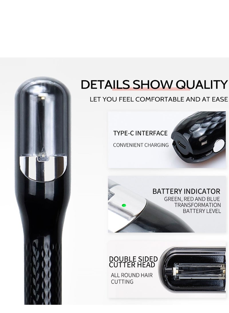 Generic - 2 in 1 Hair Split Ends Trimmer Charging Professional Hair Cutter Smooth End Cutting Clipper Beauty Set Hair Straightener - Image 1