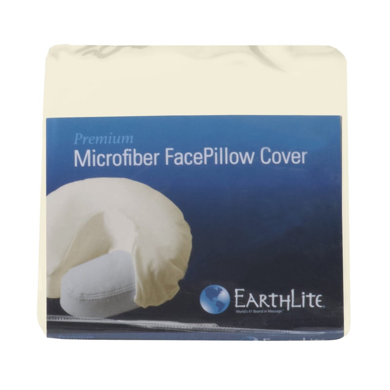 EarthLite Premium Microfiber Massage Sheet Set - Silky, Wrinkle Resistant, Quick Drying, 3piece Set (Fitted, Top, Face Pillow Cover), Cream, Full, 31862 - Image 4