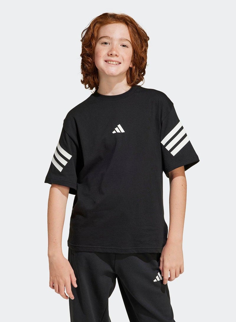 Adidas Future Icons 3  Stripes T-Shirt - Image 3