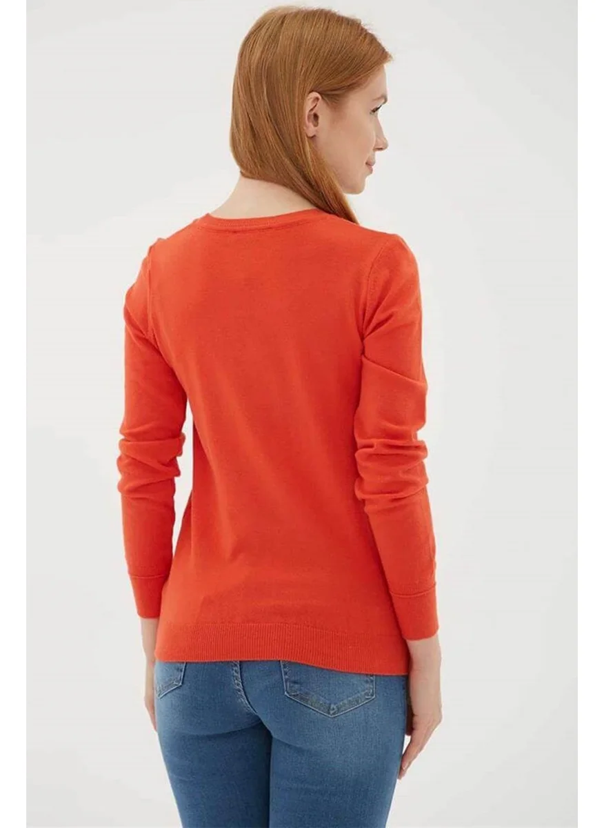 Fashion Friends Women's U Neck Sweater