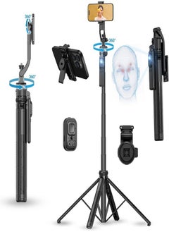 A7 AI Face Tracking Tripod with Gesture Control, 360° Rotating Selfie Stick, Adjustable Stand for iPhone & Android, Great for Video Recording, Content Create, Live Streaming - pzsku/Z27AF3D5B3AFF3E610EDFZ/45/_/1739460600/2e50b4f2-3e3c-4e30-aede-cd8fb0600ca0