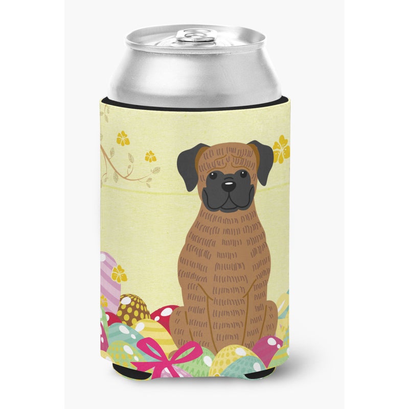 Caroline's Treasures ""Caroline's Treasures Easter Eggs Brindle Boxer Can or Bottle Hugger  Can Hugger  Multicolor"" 