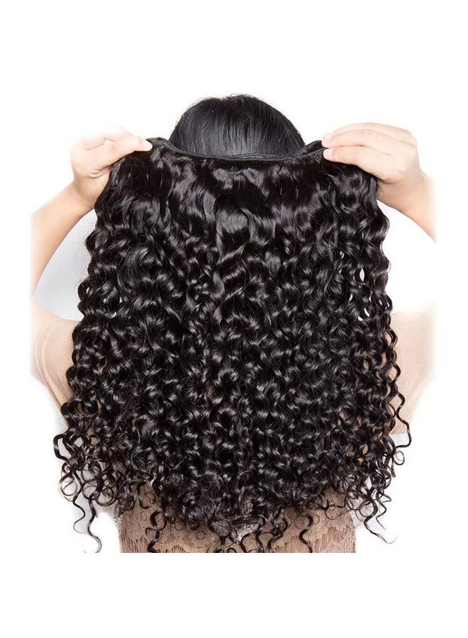 تازيزة حزم شعر بشري مموج برازيلي 10A شعر بكر غير معالج (18 20 22 بوصة) 3 حزم شعر بشري رطب ومموج وصلات شعر للنساء ذوات البشرة السوداء لون طبيعي - Image 5