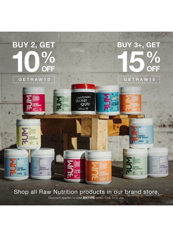 Raw Natural Sleep Aid Supplement - Relaxation Enhancer & Mood Support with Melatonin, Magnesium, Zinc, L-Tryptophan & Lemon Balm Extract to Relax & Calm The Mind & Body - 30 Servings, Strawberry Kiwi