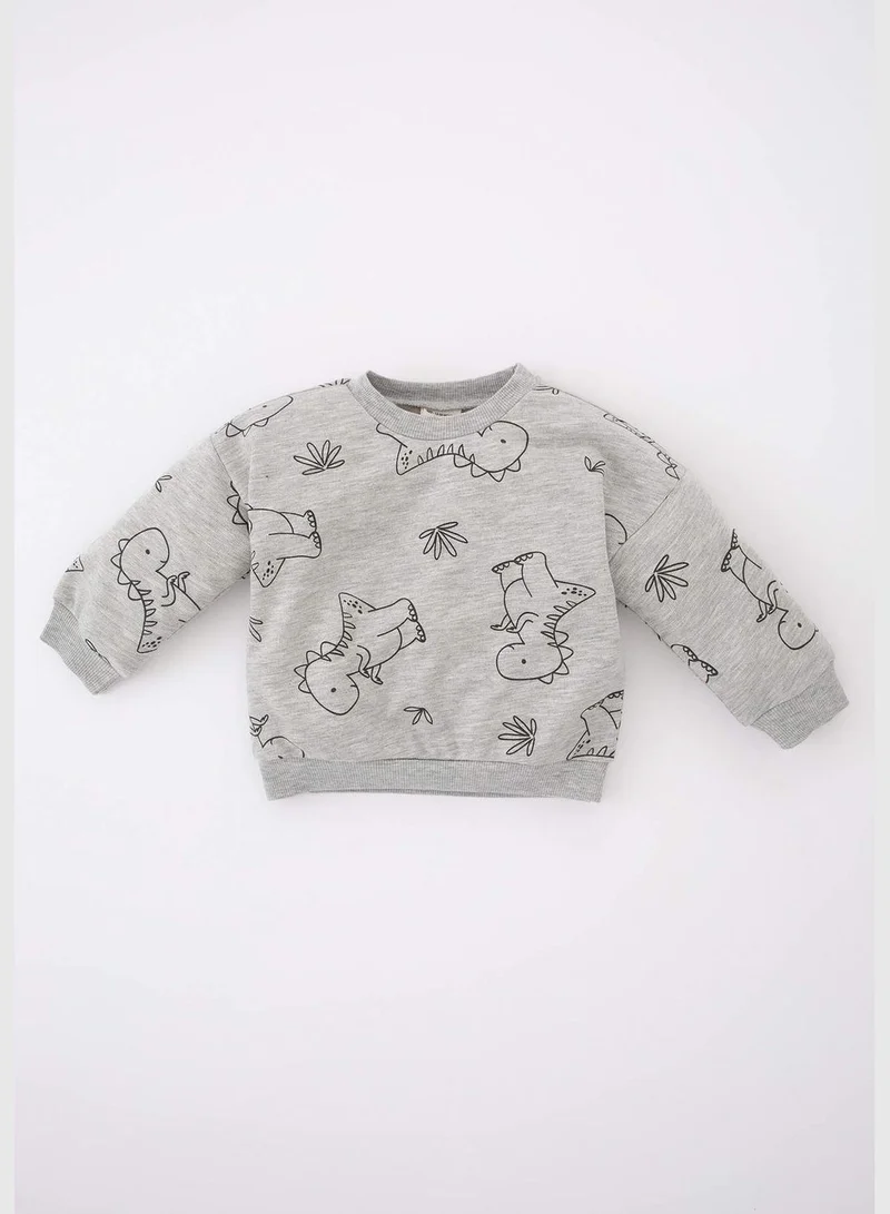 DeFacto BabyBoy Regular Fit Knitted Sweatshirt