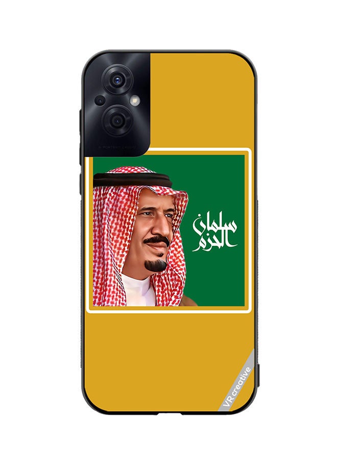 VR CREATIVE Protective Case Cover For Oppo Reno8 Z Mohammed Bin Salman Design Multicolour - Image 1