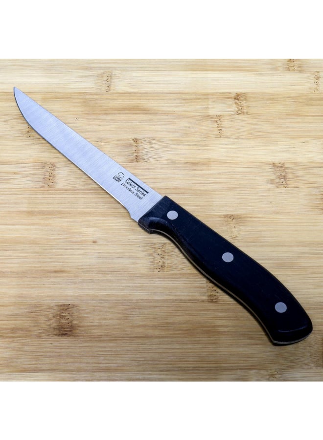 Chef Craft Select Series Stainless Steel Boning Knife Black and Silver 6 Inch 21668 - Image 4