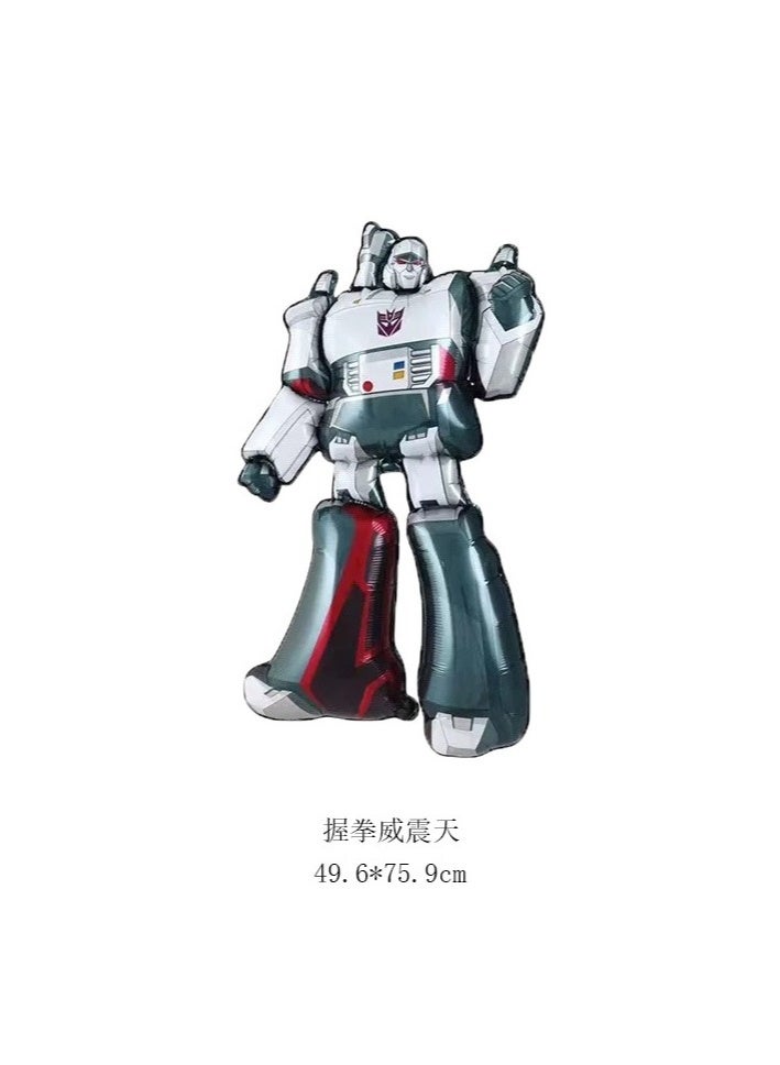 TRANSFORMERS Children's Cartoon Transformers Aluminum Foil Balloons Birthday Party Balloon Decorations - Image 2