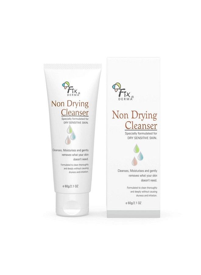 FIXDERMA Non Drying Cleanser Soapfree & Ph Balanced Cleanser Porerefining Dermatologist Tested Face Exfoliator Noncomedogenic & Nonirritating Skin Cleanser 60G  - Image 1