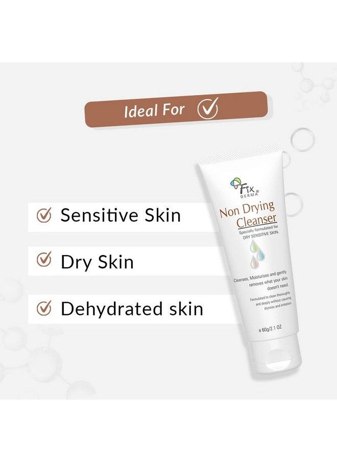 FIXDERMA Non Drying Cleanser Soapfree & Ph Balanced Cleanser Porerefining Dermatologist Tested Face Exfoliator Noncomedogenic & Nonirritating Skin Cleanser 60G  - Image 5